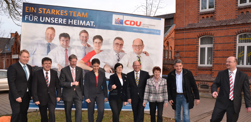 Landesvorsitzende Lieberknecht untersttzte aktiv den Wahlkampf der Gothaer CDU Kandidaten